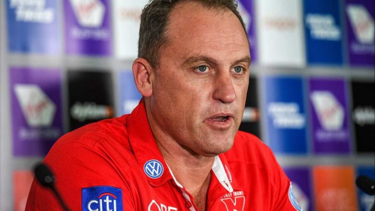 Sydney Swans head coach John Longmire