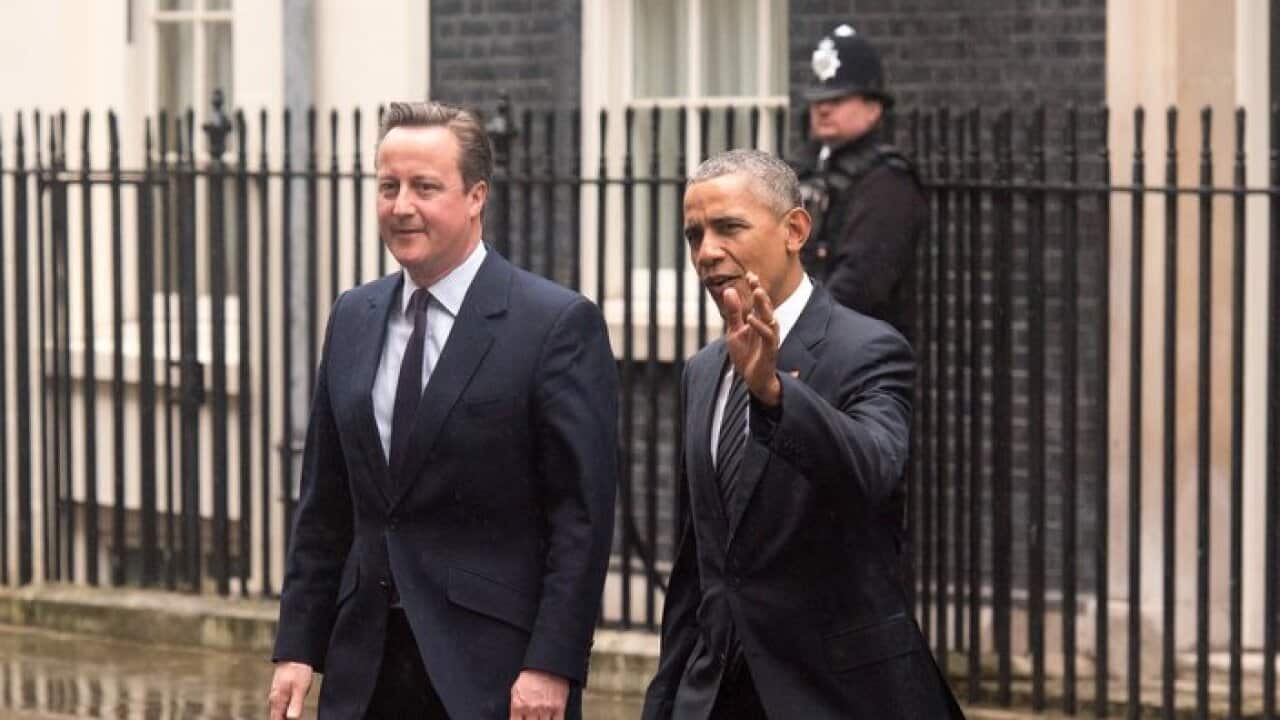 David Cameron (L) and Baacek Obama held discussion at 10 Downing St