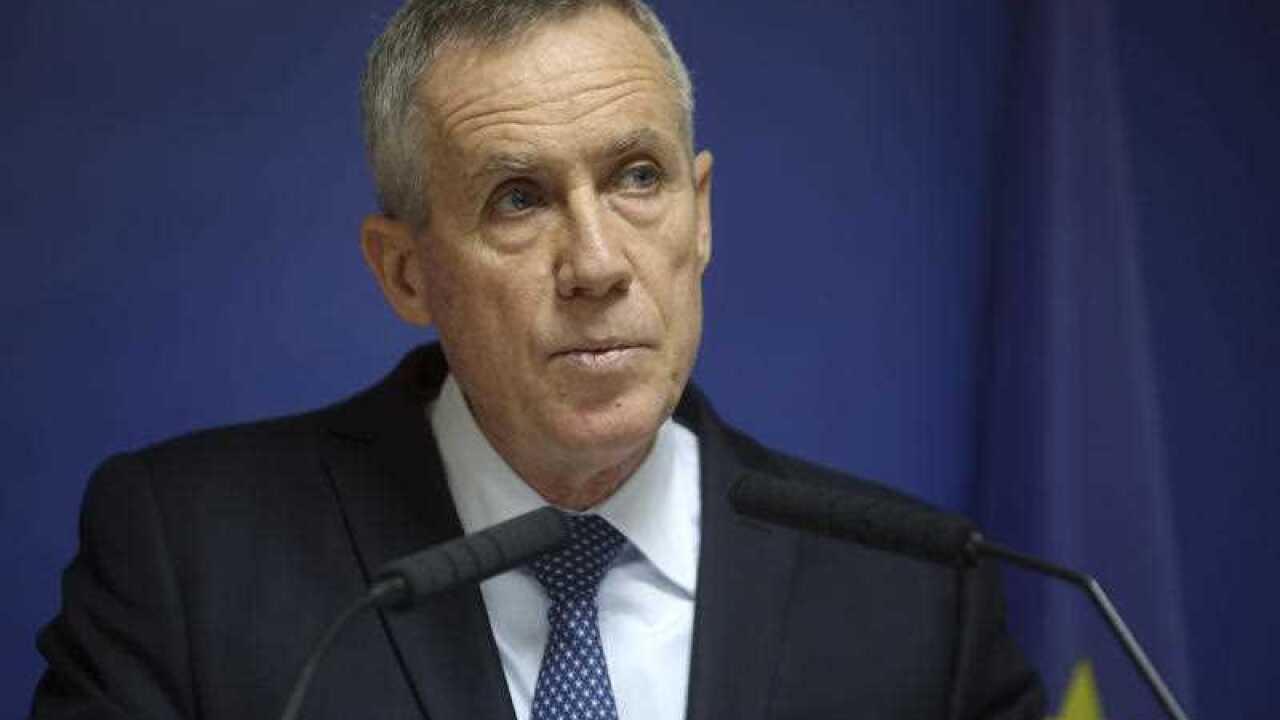 Paris prosecutor Francois Molins gives a press conference, in Paris