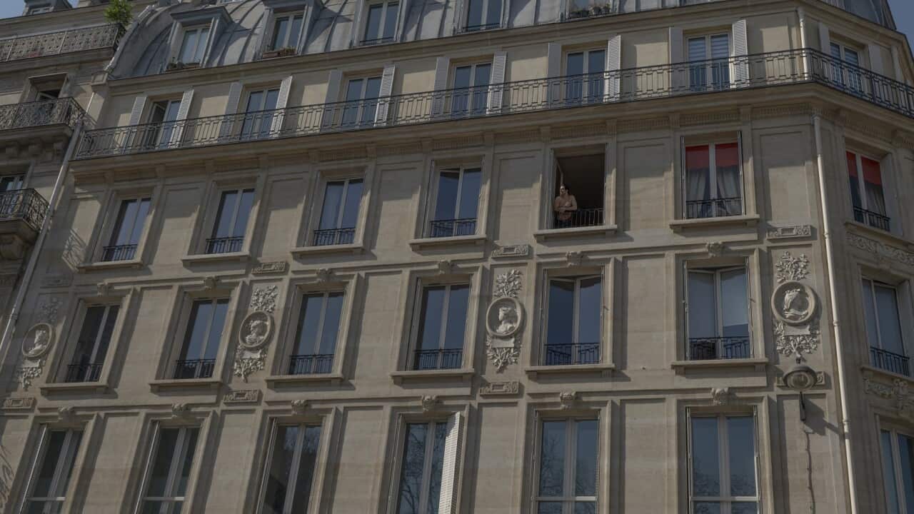 Representational picture of a man in isolation.