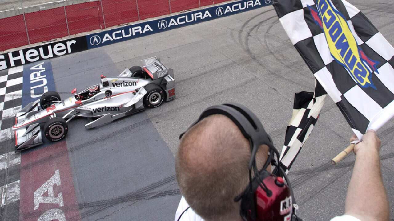 Will Power takes the checkered flag in Toronto