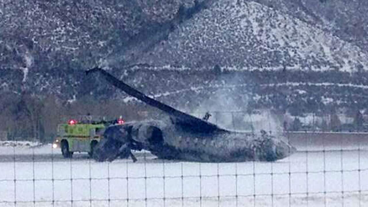 Small jet crashes at Aspen