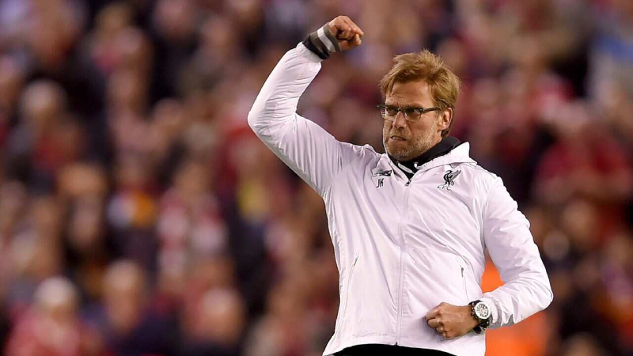 Liverpool's manager Juergen Klopp