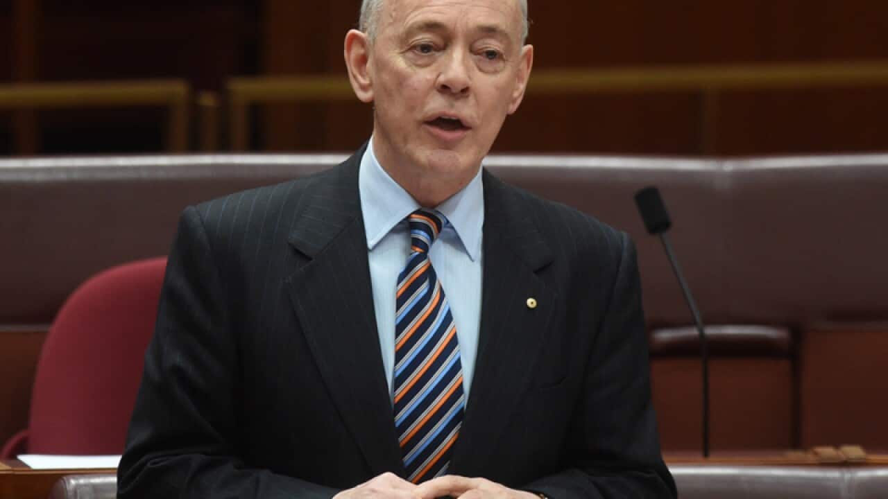 Family First senator Bob Day