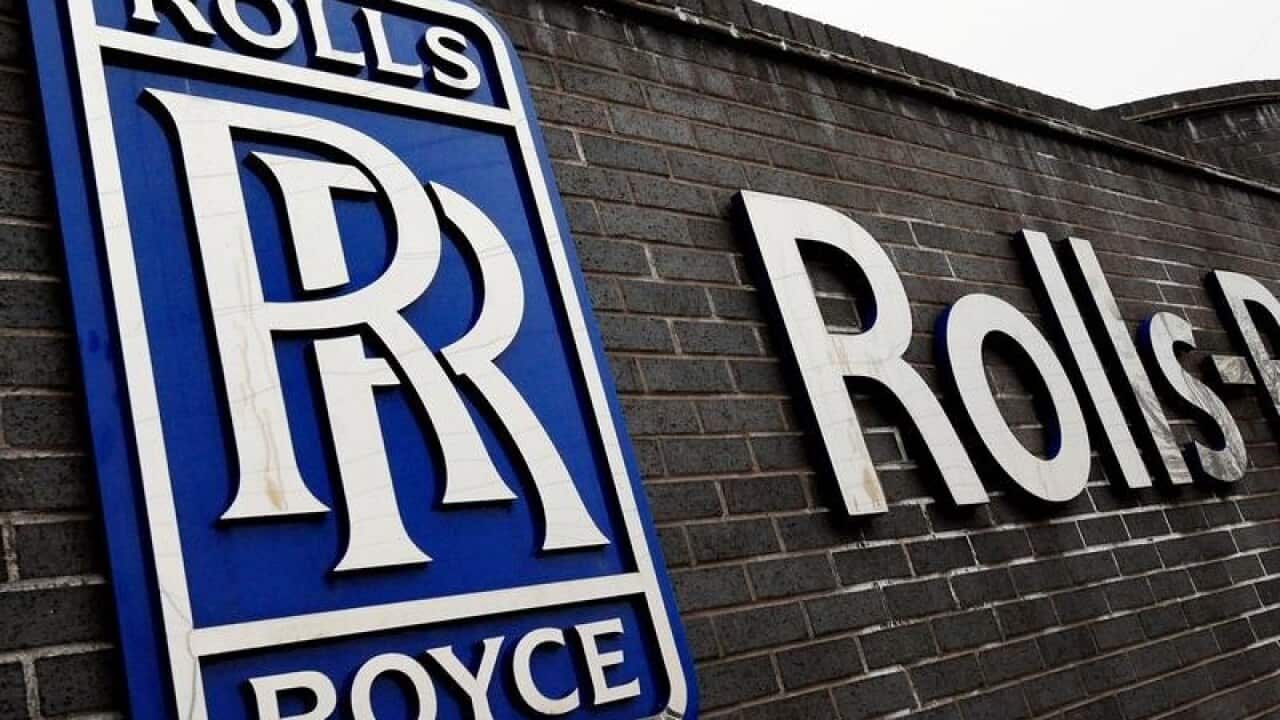 Rolls-Royce sign