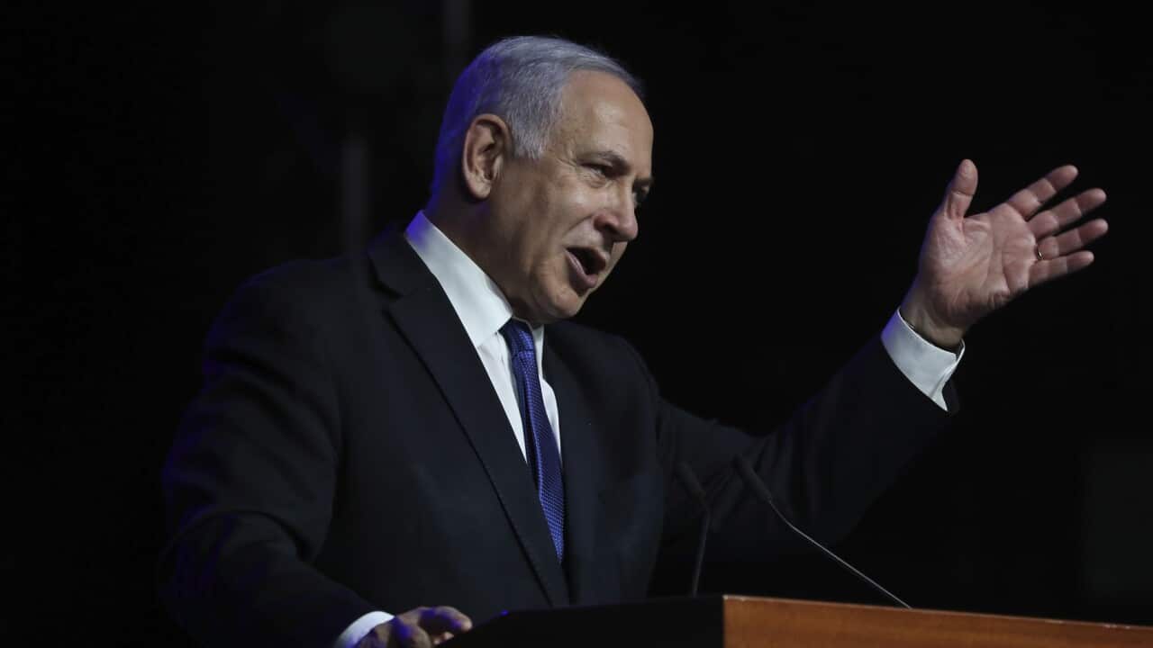 Israeli Prime Minister Benjamin Netanyahu says he is the victim of electoral fraud