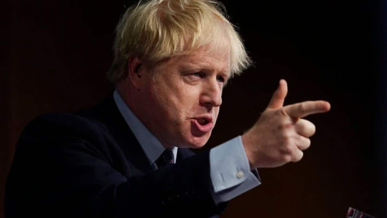 Il Primo Ministro britannico Boris Johnson