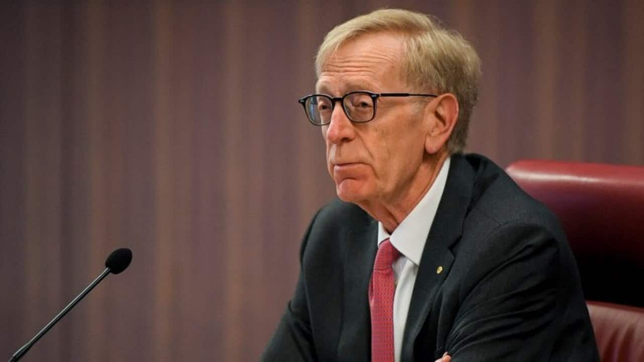 Commissioner Kenneth Hayne during the banking royal commission's initial public hearing
