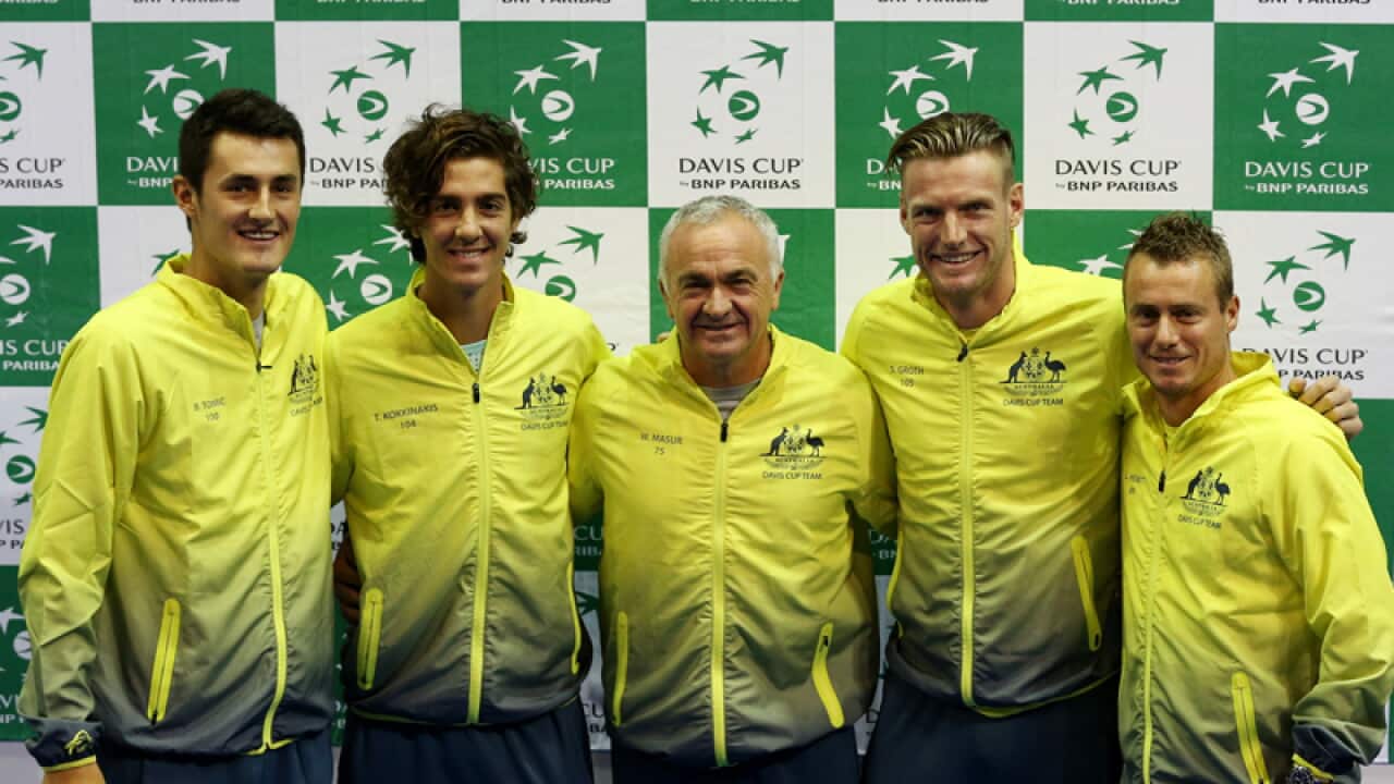 Australia's 2015 Davis Cup team
