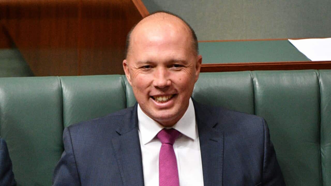 Minister for Home Affairs Peter Dutton