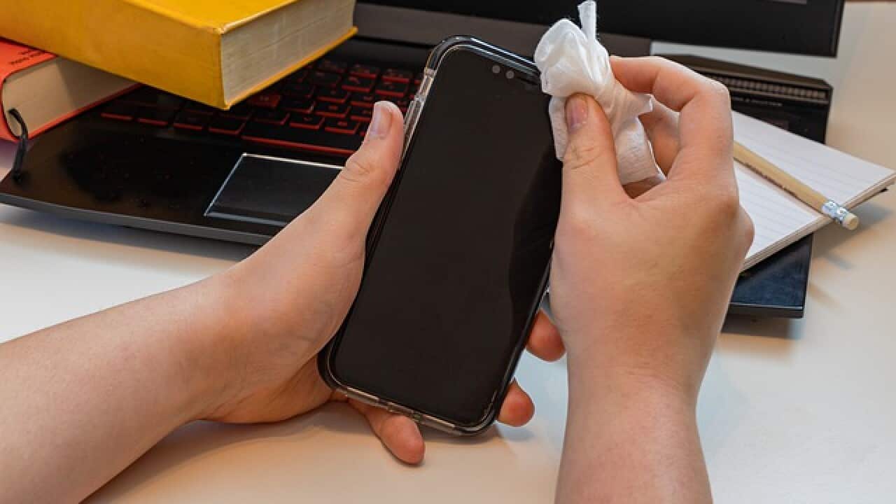 wiping the phone