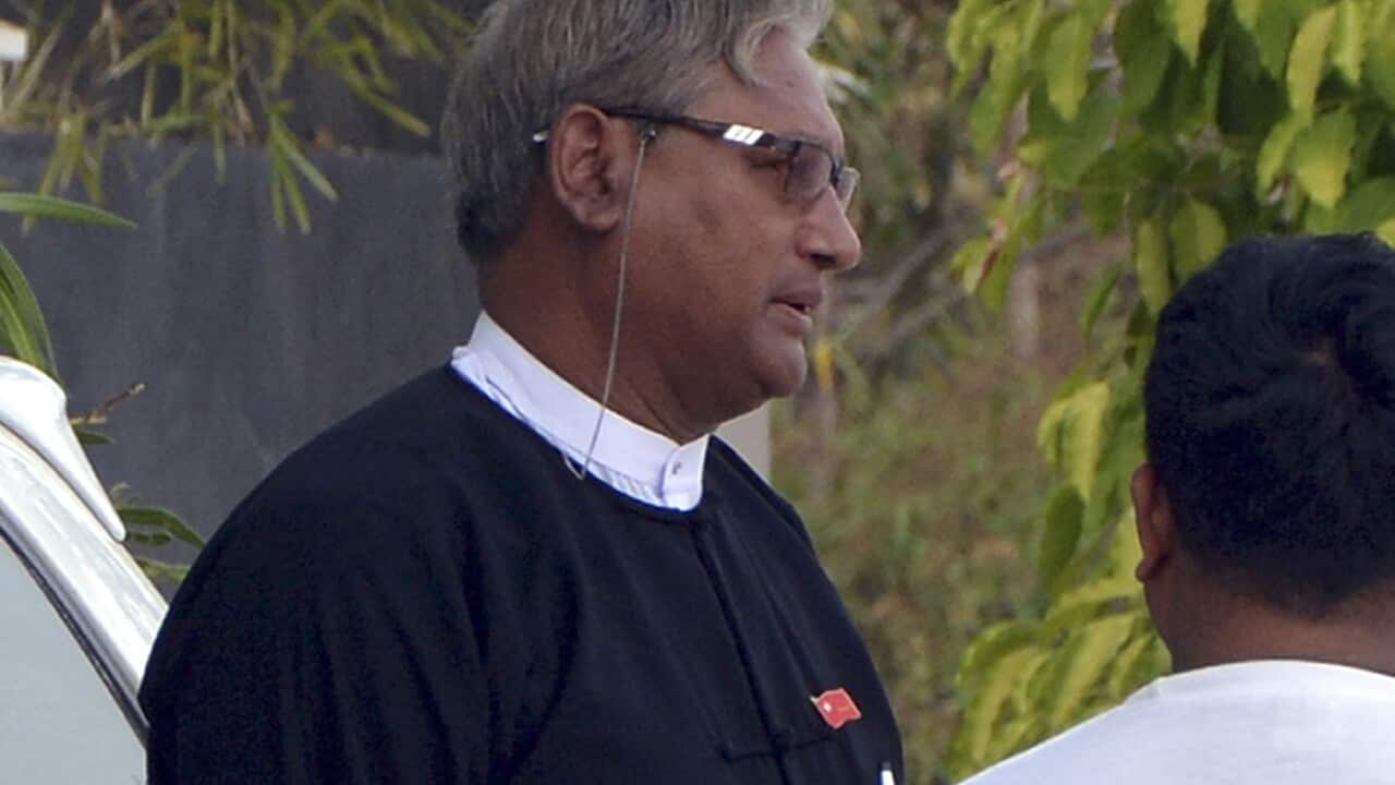 This Feb. 28, 2016, photo ahows Ko Ni, a legal adviser for Myanmar's ruling National League for Democracy and a prominent member of Myanmar's Muslim minority