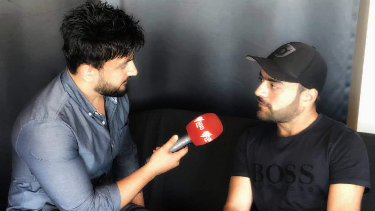 Rashid Khan speaks with SBS Pashto