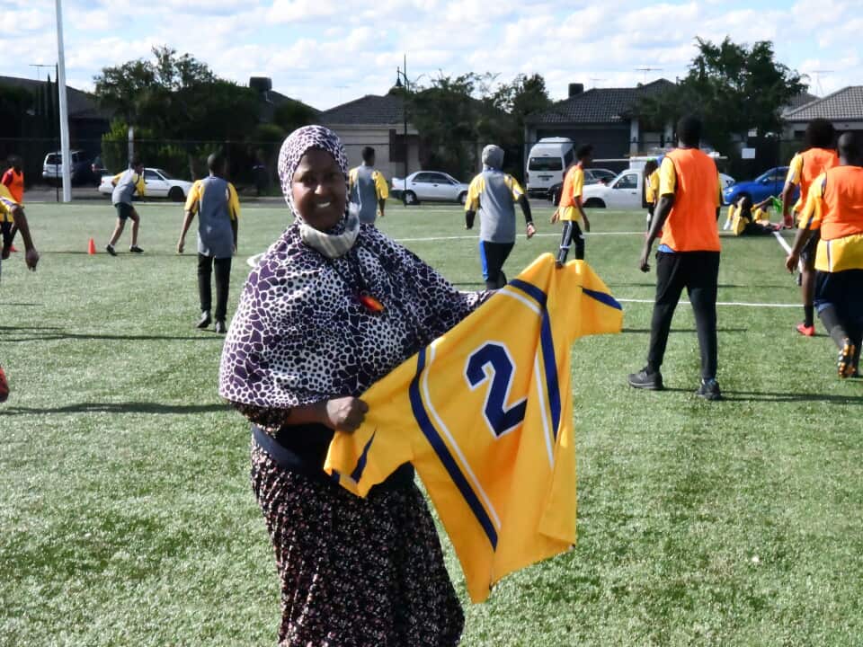 Fatma Abdi: The soccer mother in the field at Tarneit Rise