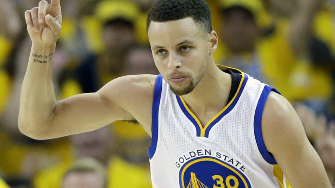 Golden State Warriors' Stephen Curry