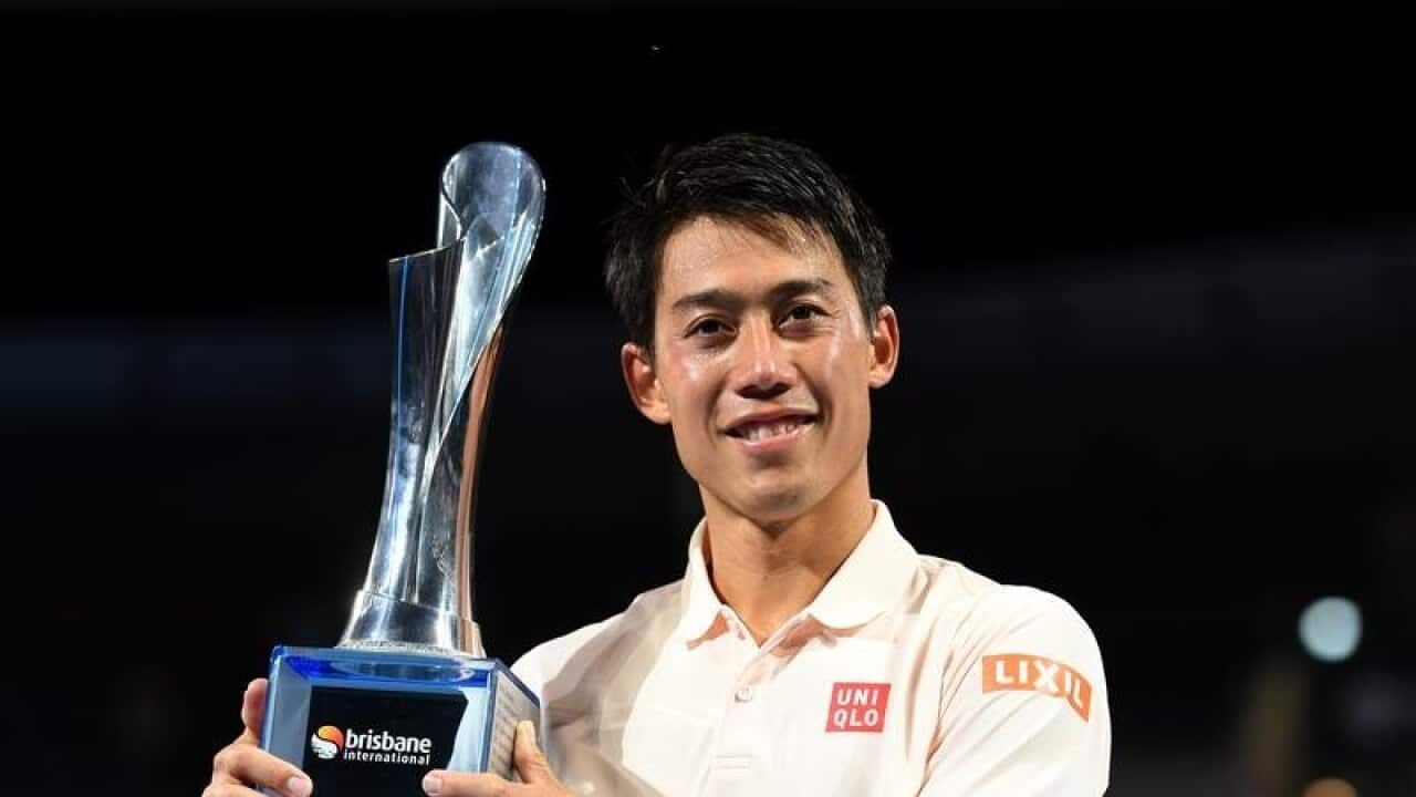 Kei Nishikori Japan tennis brisbane international 2019