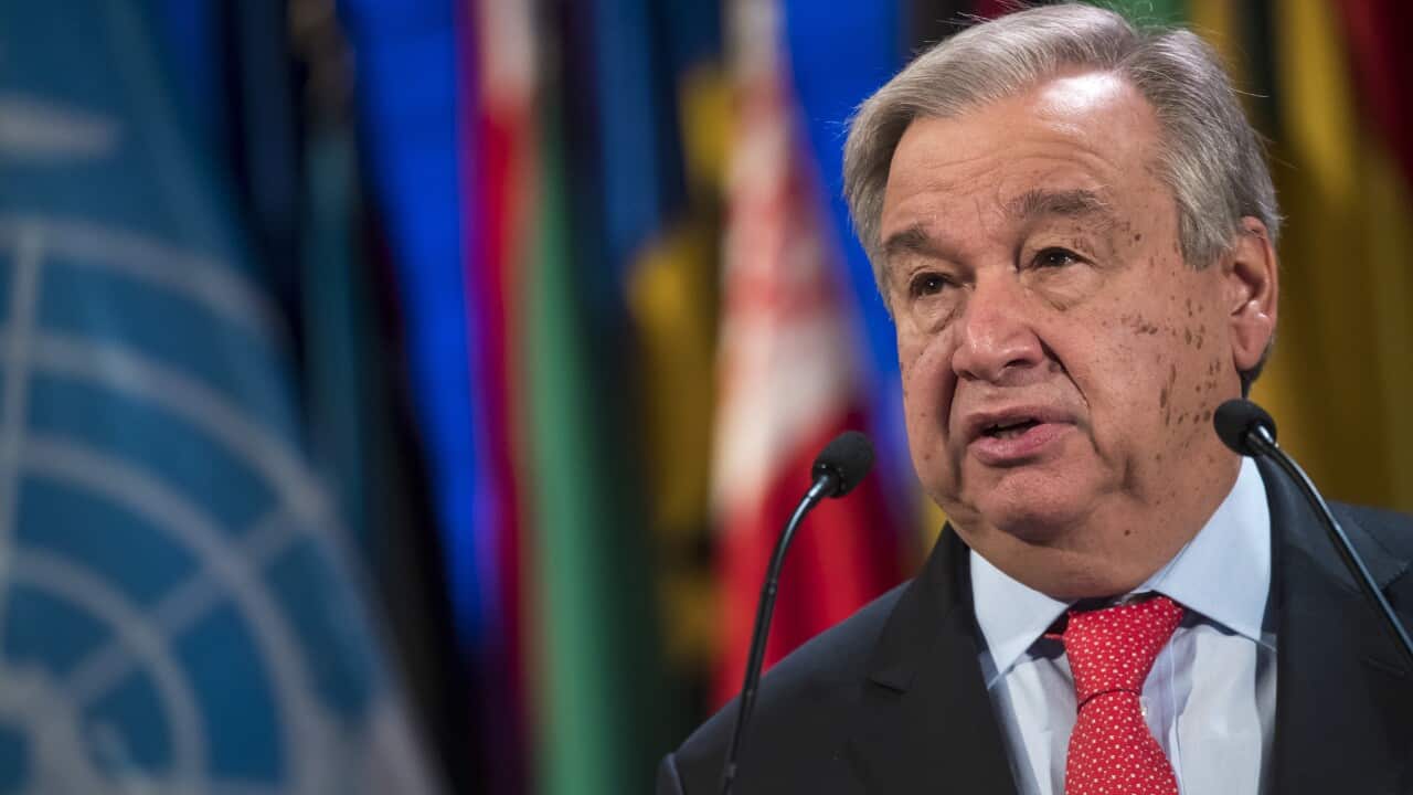 UN Secretary-General Antonio Guterres