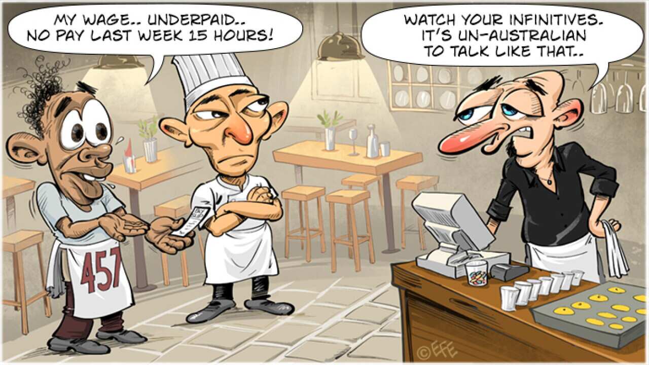 (Cartoon by Levent Efe)