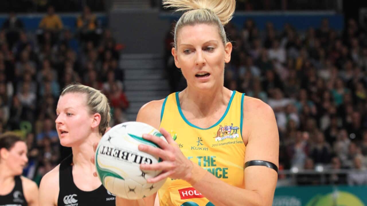 Retiring veteran Catherine Cox in action.