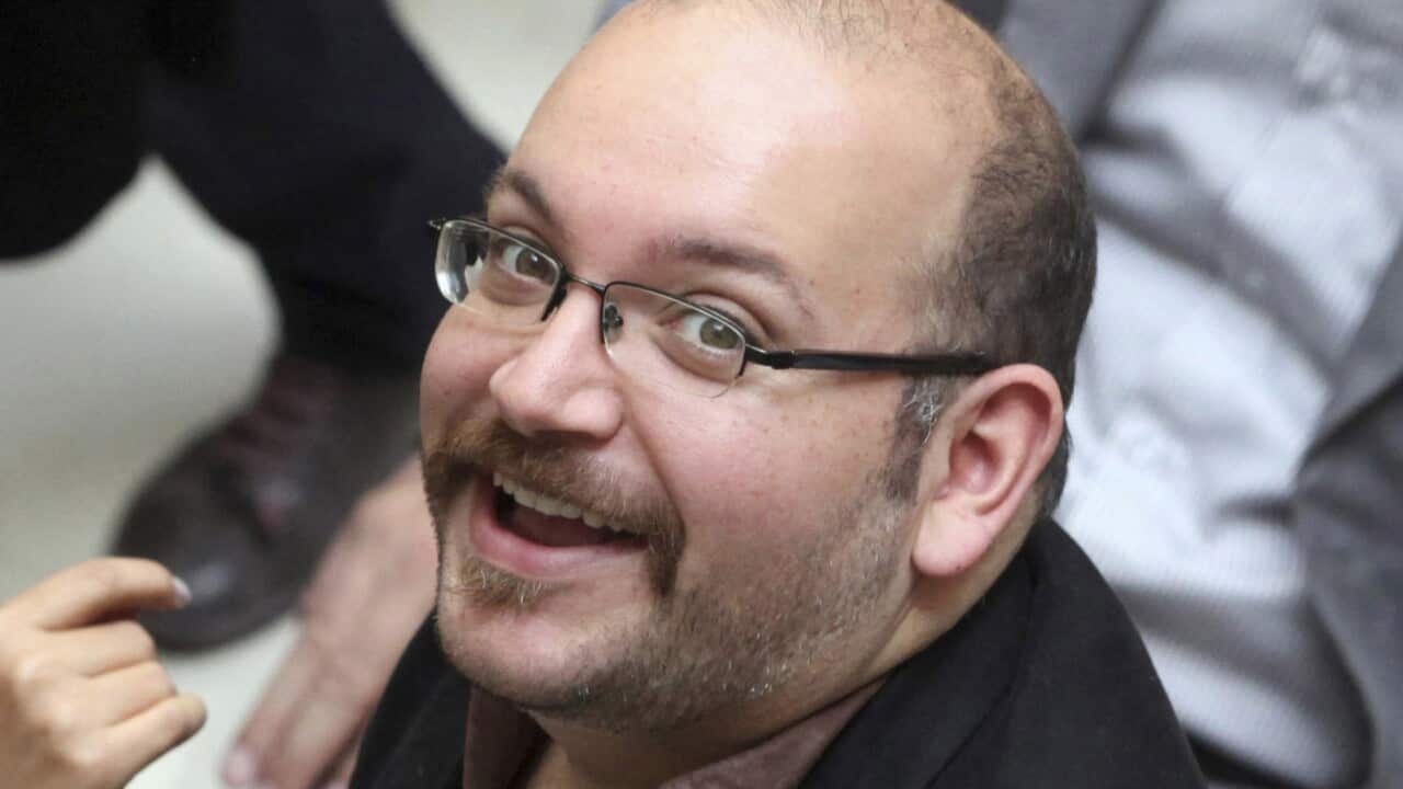 File photo: Jason Rezaian, an Iranian-American correspondent for the Washington Post.