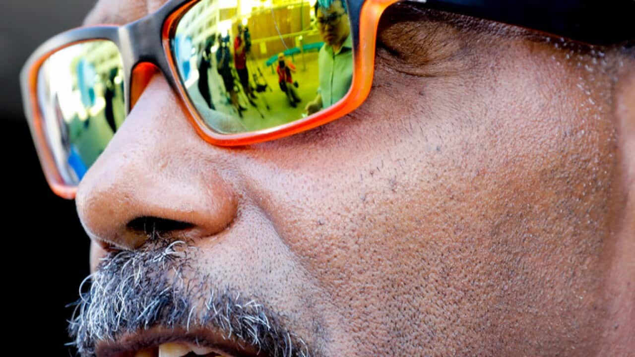 Lex Wotton outside the Federal Court in Townsville in 2016