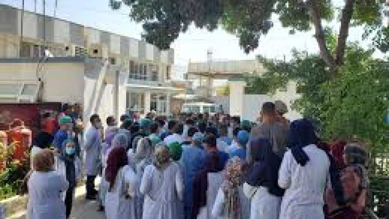 اعتصاب زنان افغان.jpeg