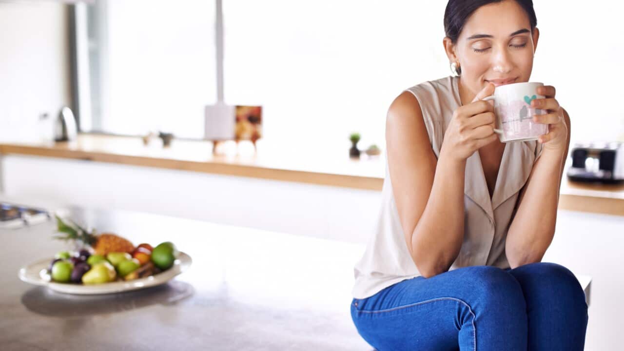 "So, if my morning coffee gives me pleasure, I might pause and relish it while I drink it: inhale the fragrance of it fully and focus on the nuanced tastes."