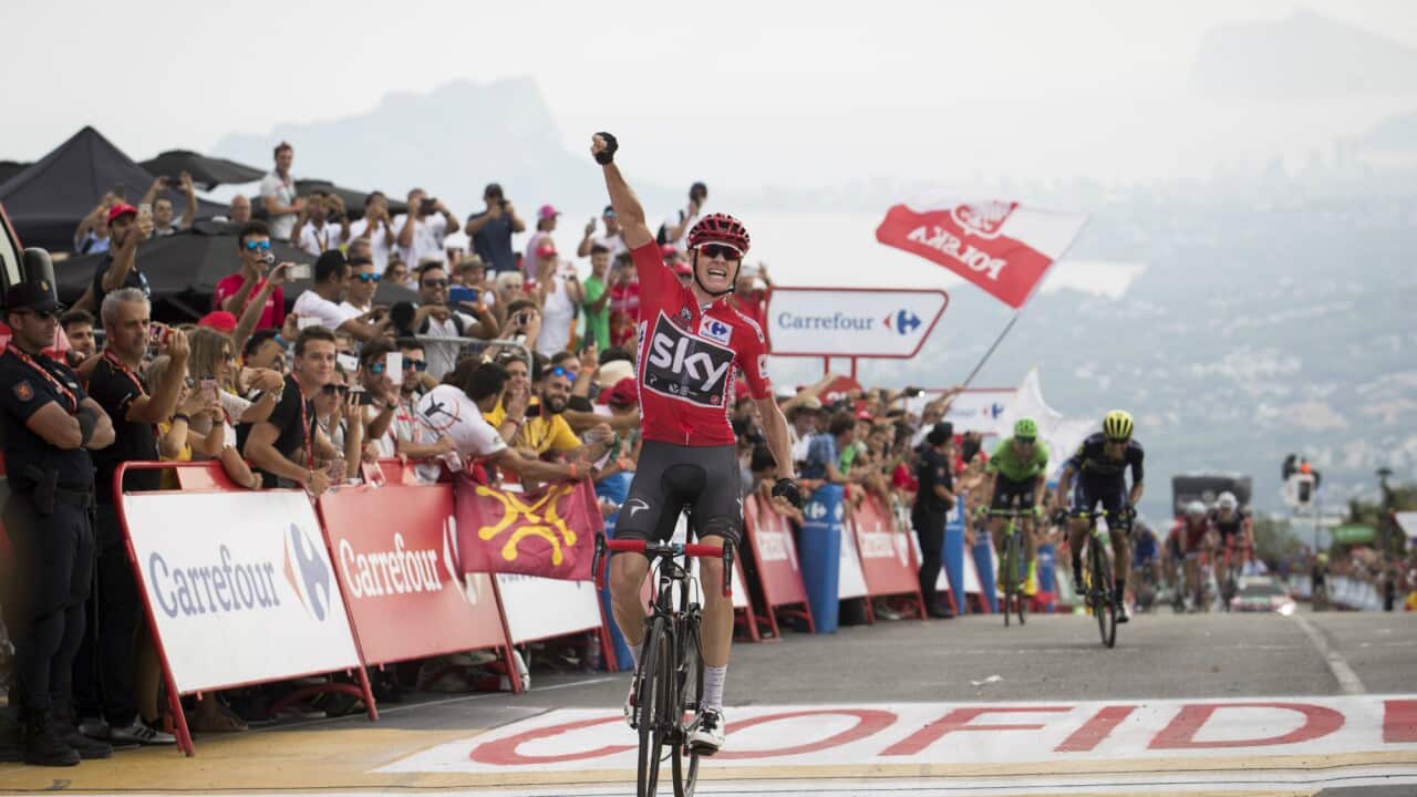 Chris Froome, Team Sky, Vuelta a España
