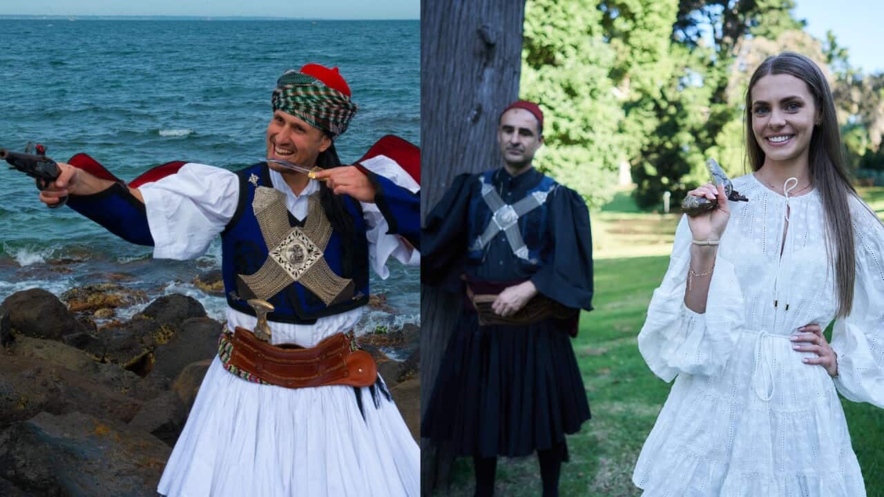 Greek Bicentennial Melbourne photoshoot