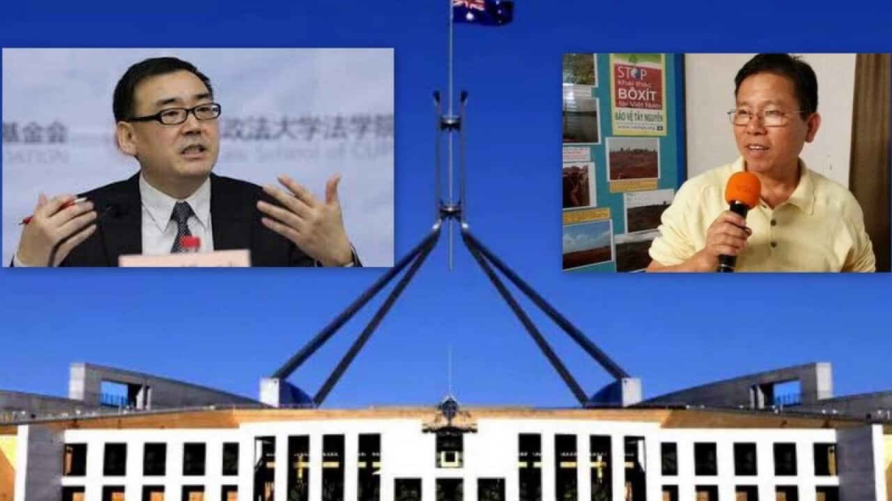 Yang Hengjun and Chau Van Kham