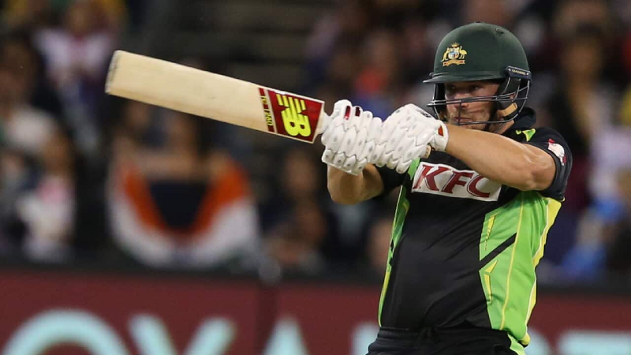 Australian batsman Aaron Finch