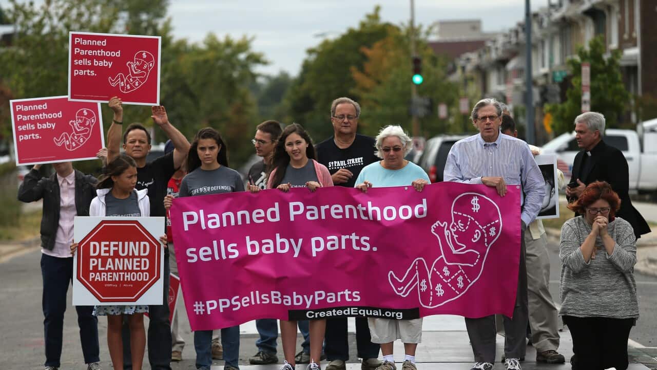 Anti-Abortion Activists Protest