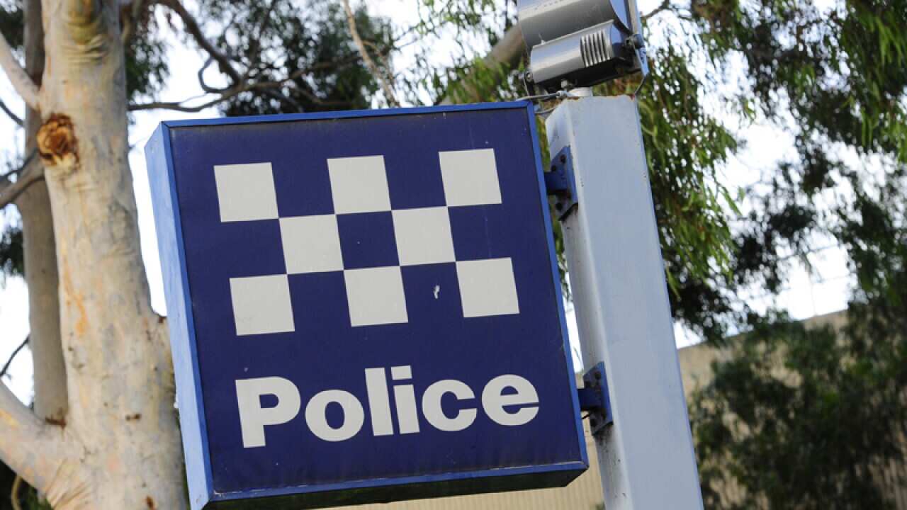 A Police Station sign