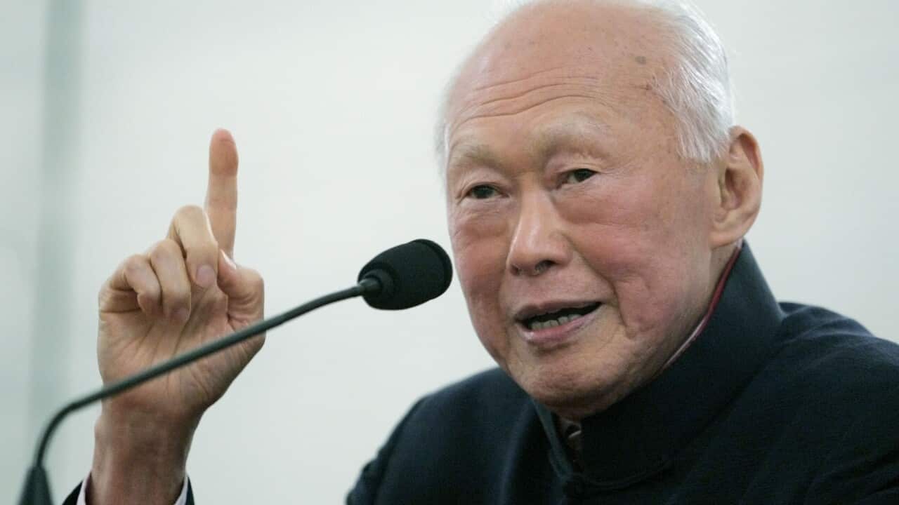 Singapore's Lee Kuan Yew (AP)