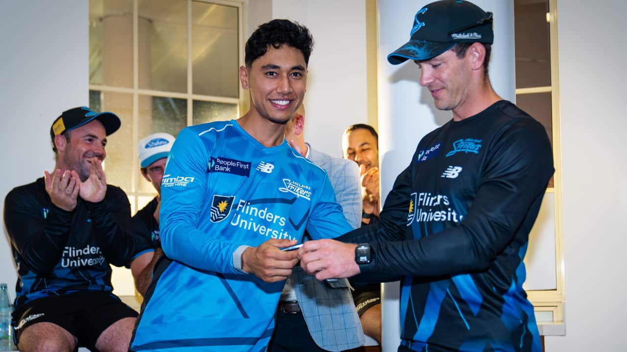 India-born cricketer Jerrssis Wadia has earned a place in the Cricket Australia XI squad after impressing with the Adelaide Strikers in the Big Bash League. Credit: Michael Sullivan / SACA