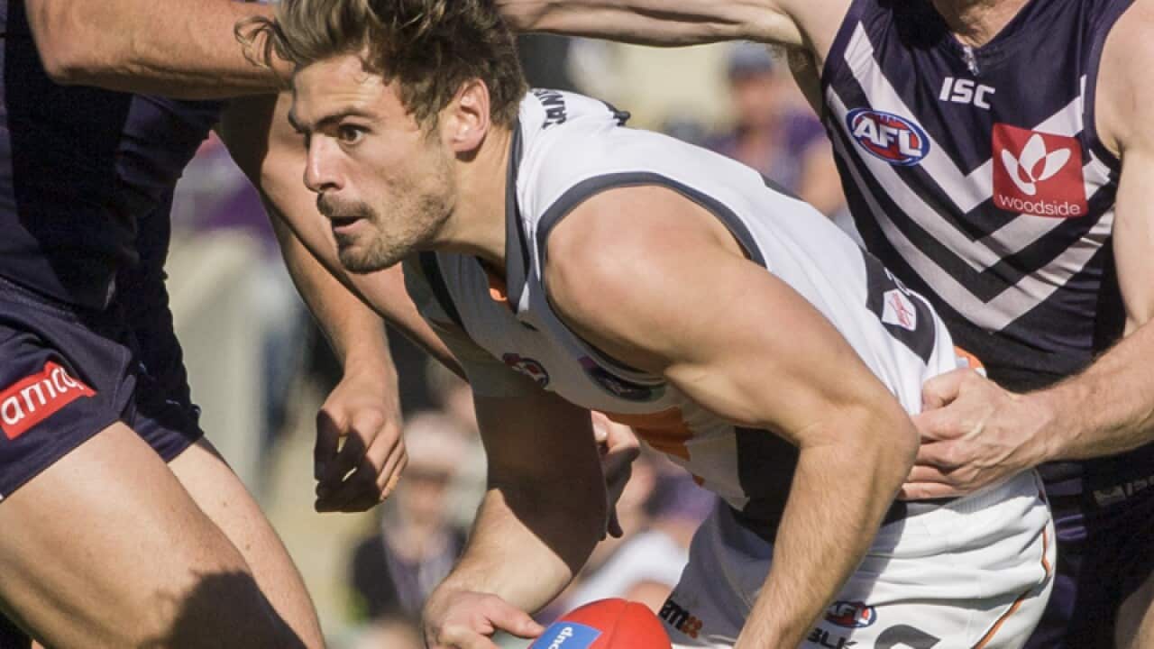 Greater Western Sydney midfielder Stephen Coniglio