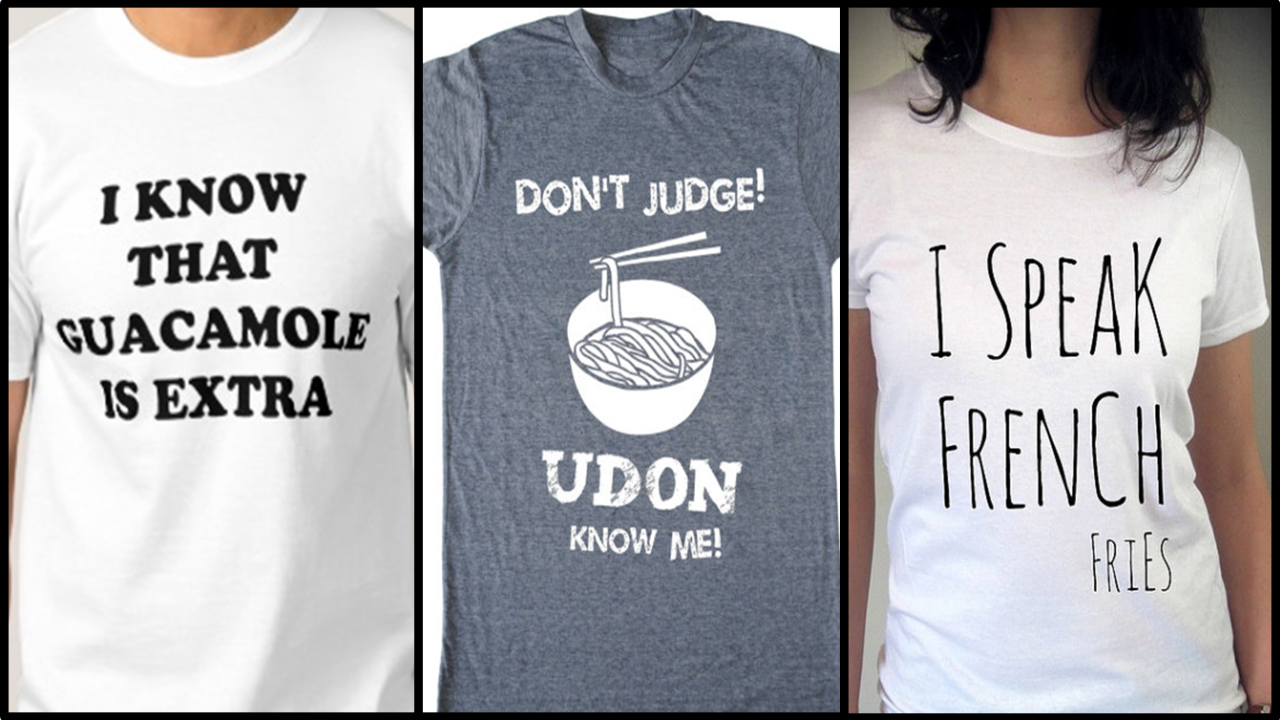 food shirts