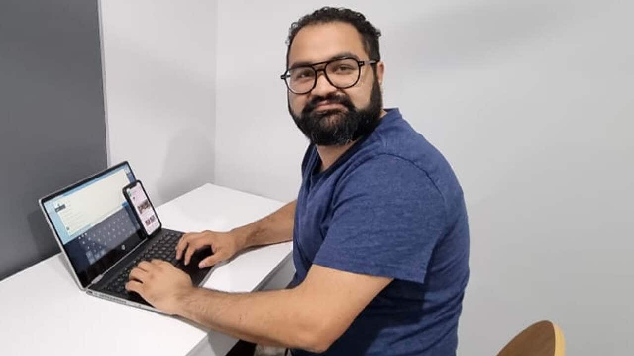 Danish Naqash has developed an app to help their community voluntarily.