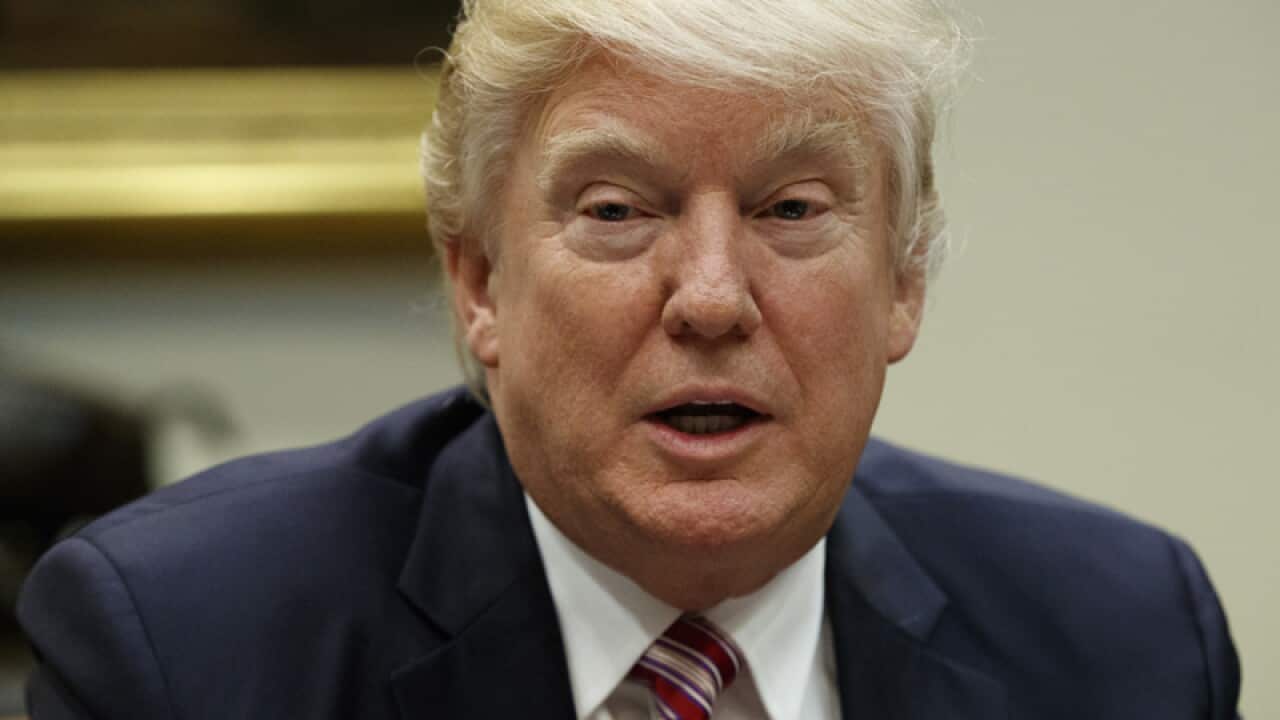 US President Donald Trump