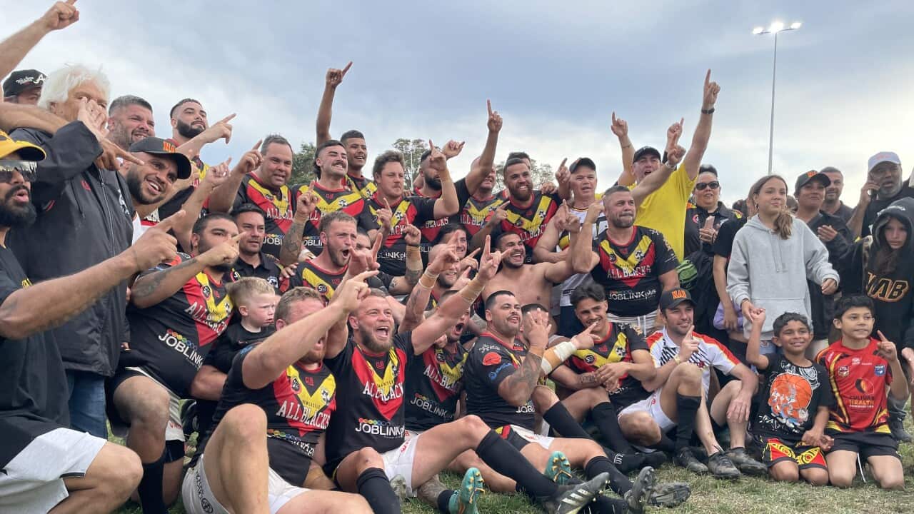 Newcastle All Blacks champions of the 50th