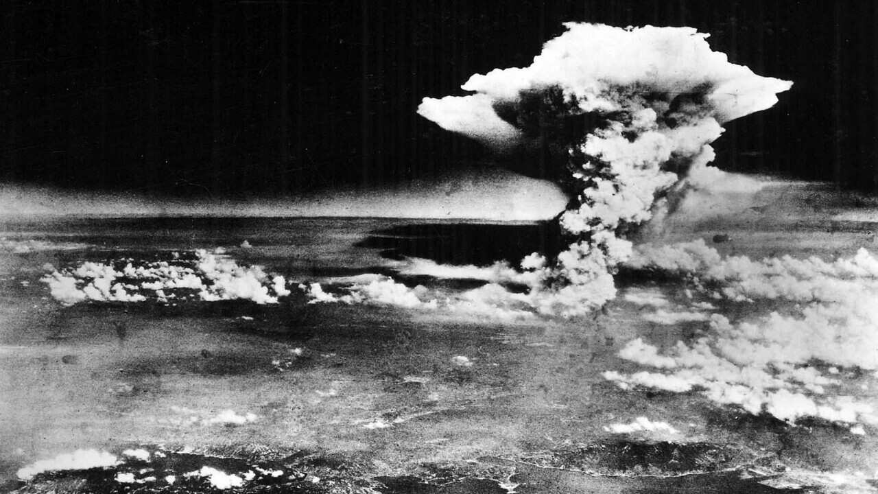 Hiroshima, Japan, shortly after the Little Boy atomic bomb was dropped, 1945 (Getty Images)