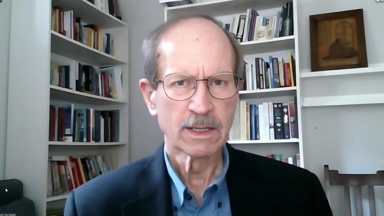 Ian Parmeter, Research Scholar and Middle East Expert at the ANU Centre of Arab and Islamic Studies in Canberra (SBS).jpg