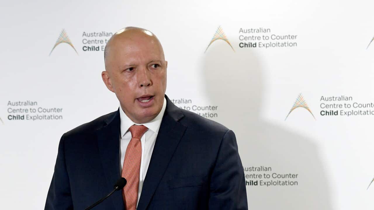 Australia's Minister for Home Affairs, Peter Dutton