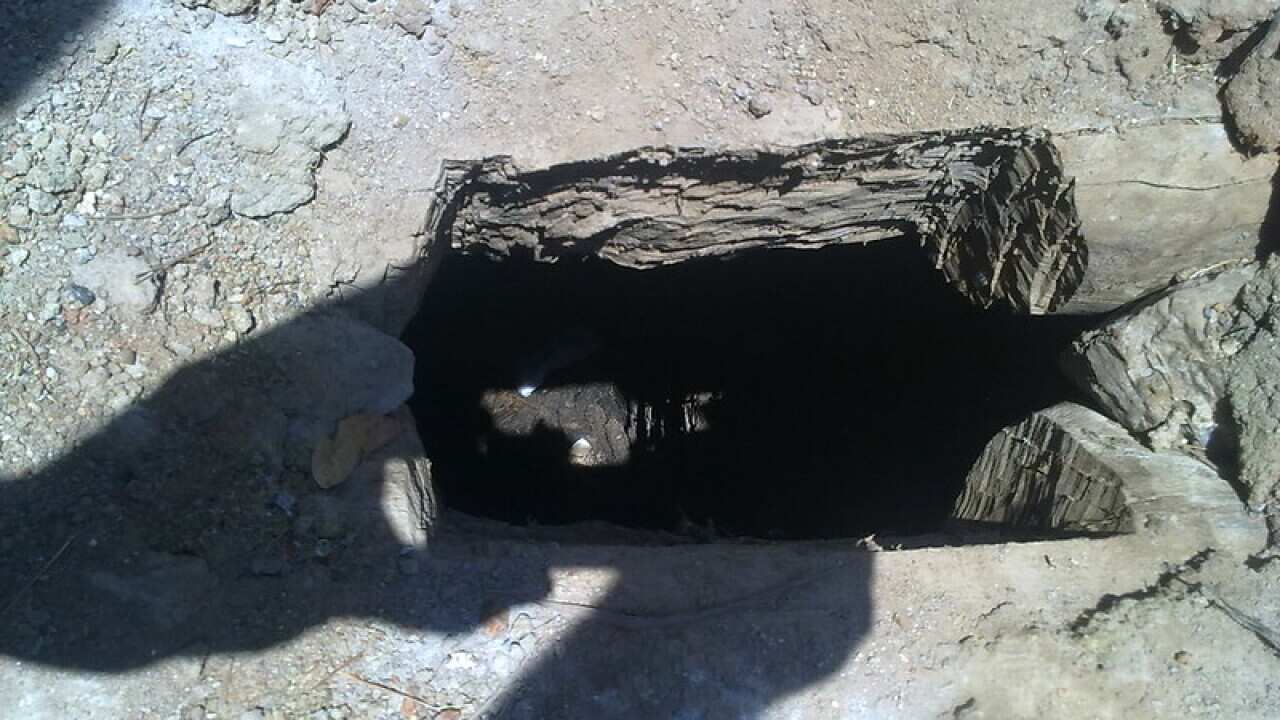 pit toilet