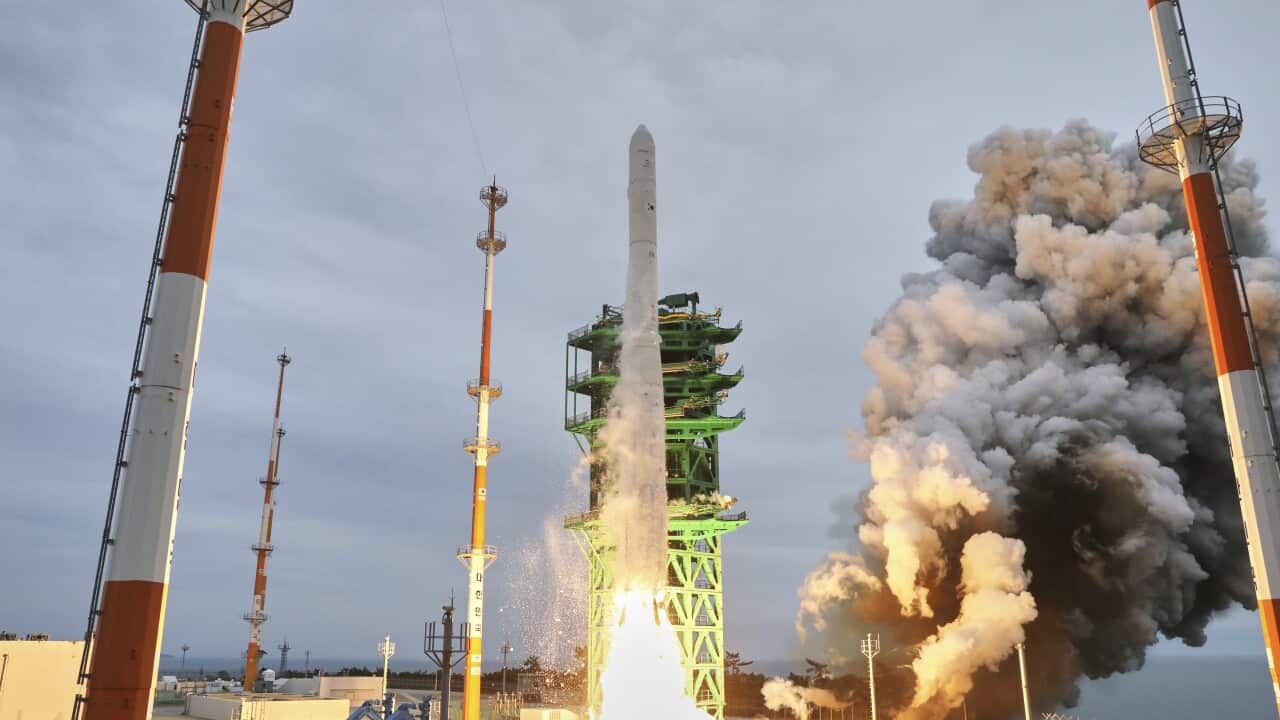 SOUTH KOREA SPACE ROCKET LAUNCH