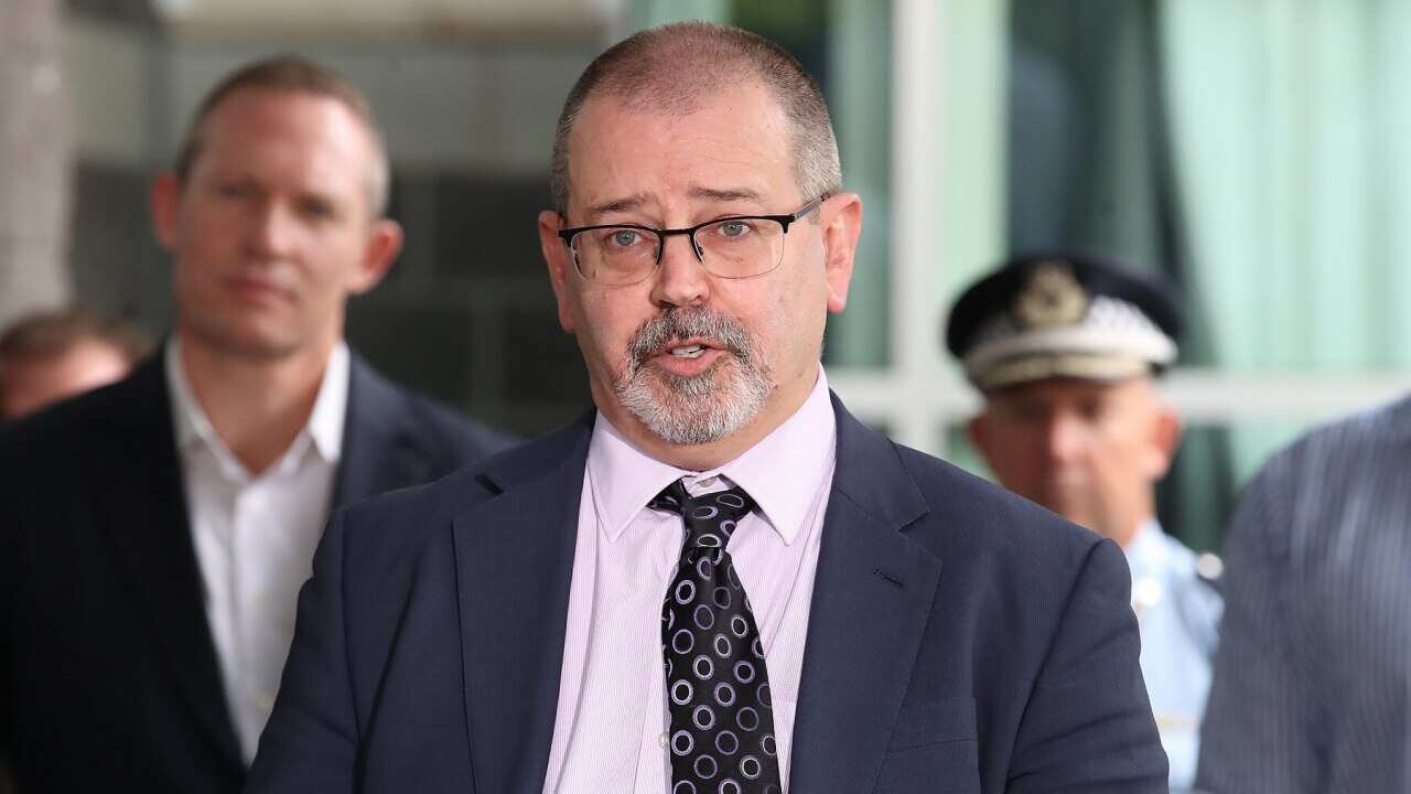 Queensland's Acting Chief Health Officer Peter Aitken