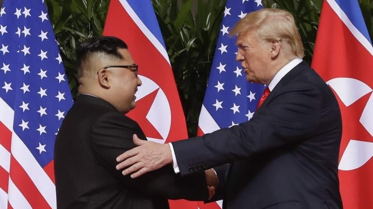 Kim Jong Un and Donald Trump
