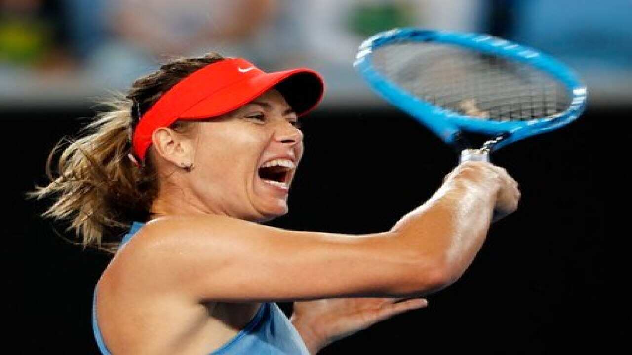 Rampaging Sharapova sets up mouth-watering Wozniacki clash