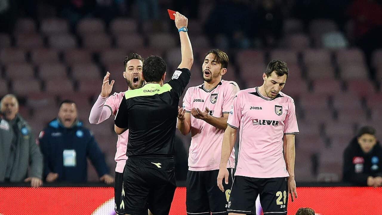 SSC Napoli v US Citta di Palermo - Serie A