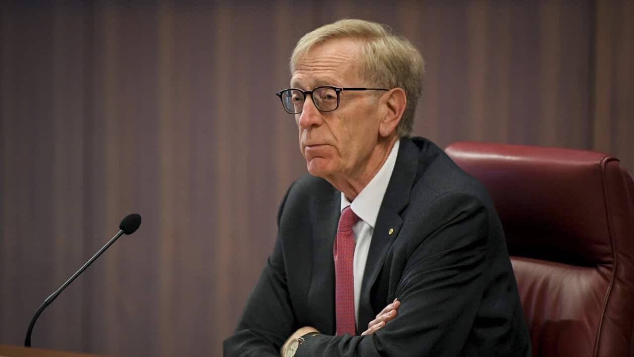 Commissioner Kenneth Hayne during The Royal Commission's initial public hearing into Misconduct in the Banking, Superannuation and Financial Services Industry